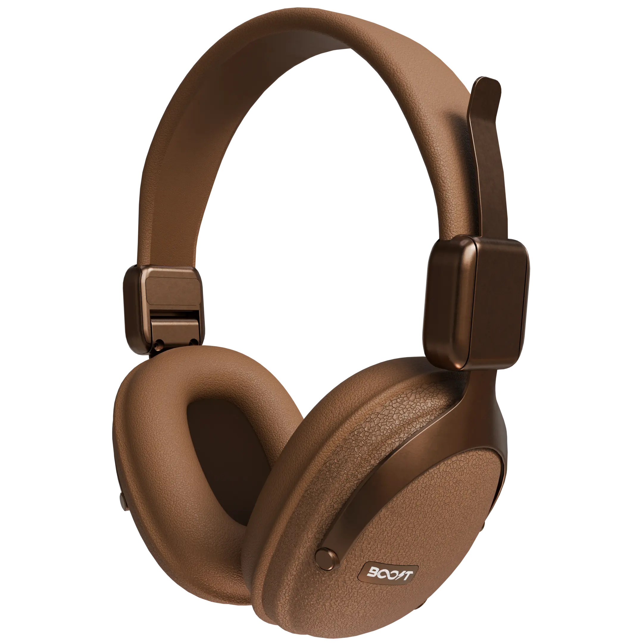 Note Wireless Retro Headset - Brown