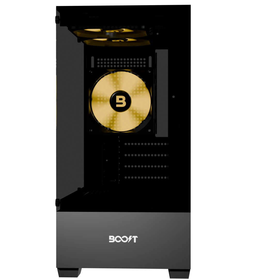 Boost Enclosure Essential Series E100 with 3 ARGB Fans