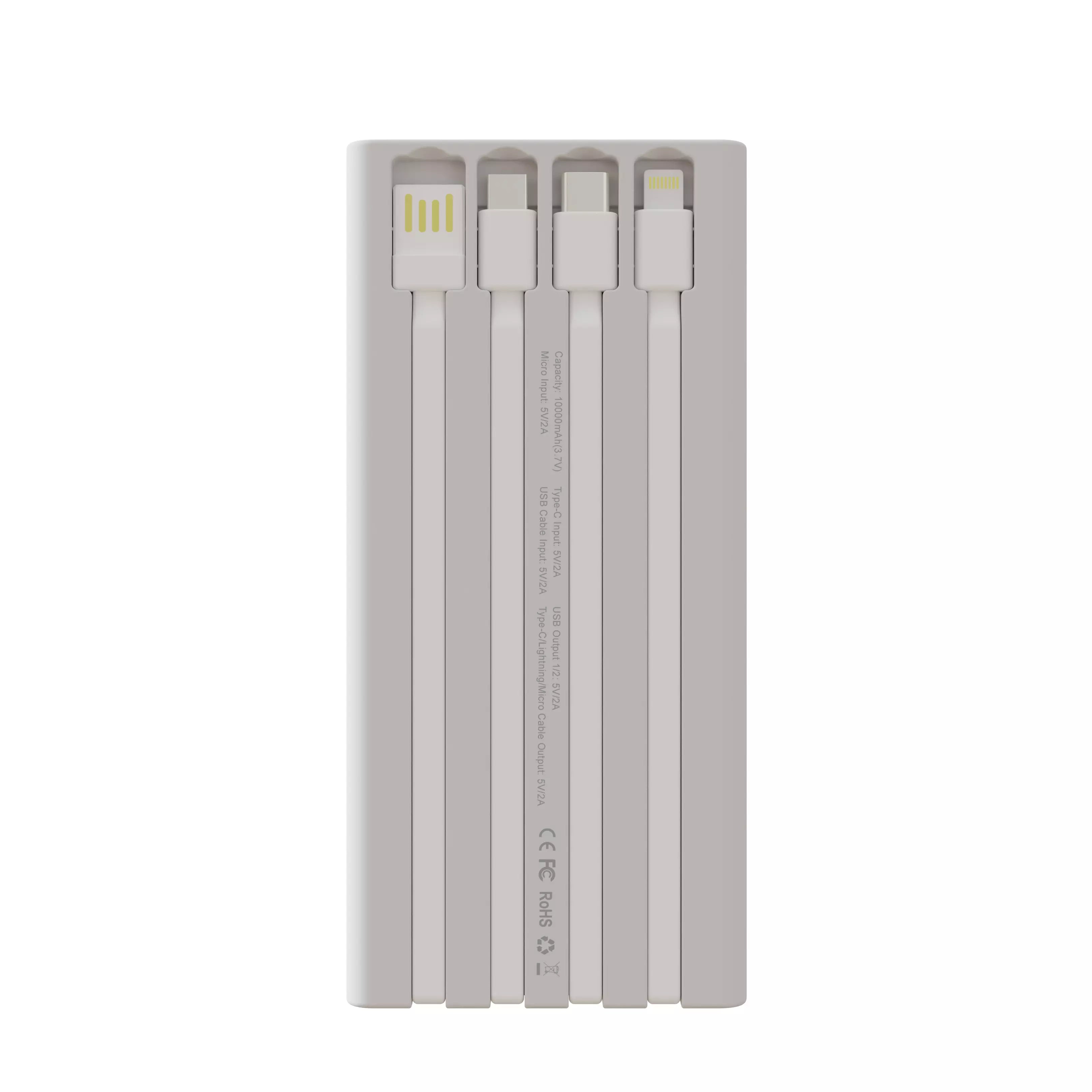 Boost Voltron Pro 10,000 Mah Power Bank - Pearl White