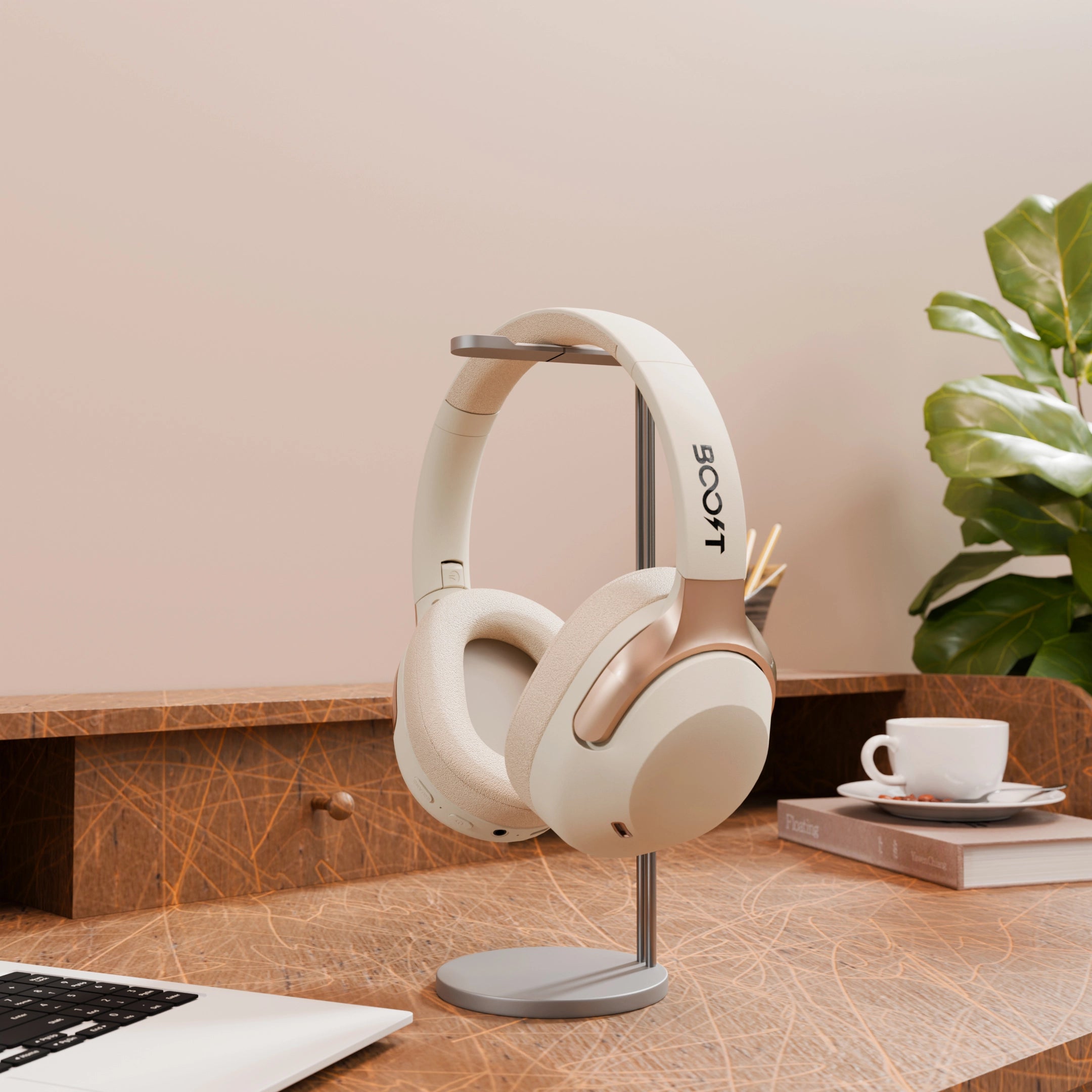 Reverb Wireless ANC Headset - Beige