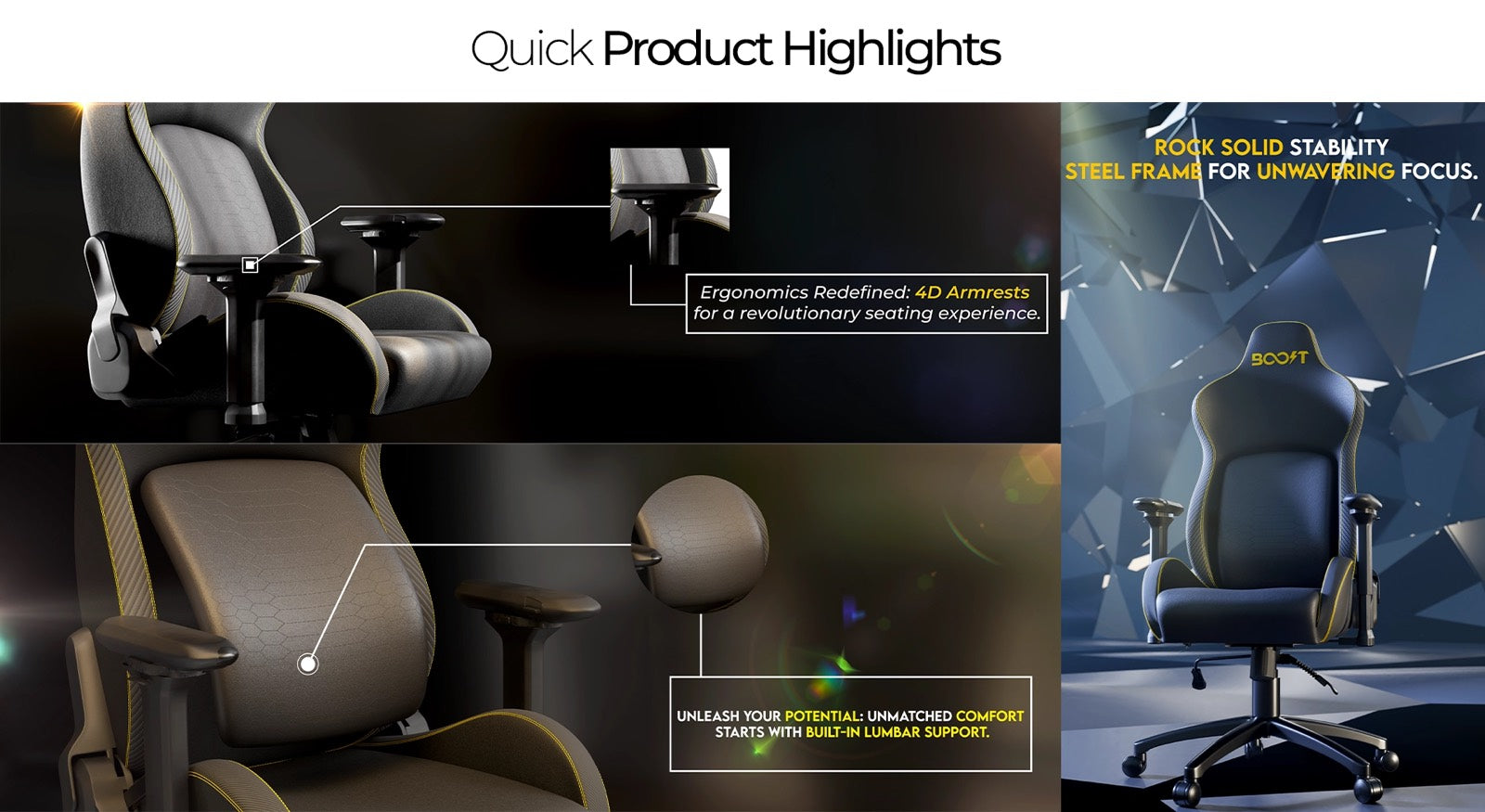 Supreme Ergonomic Chair Quick Product Highlights 1
