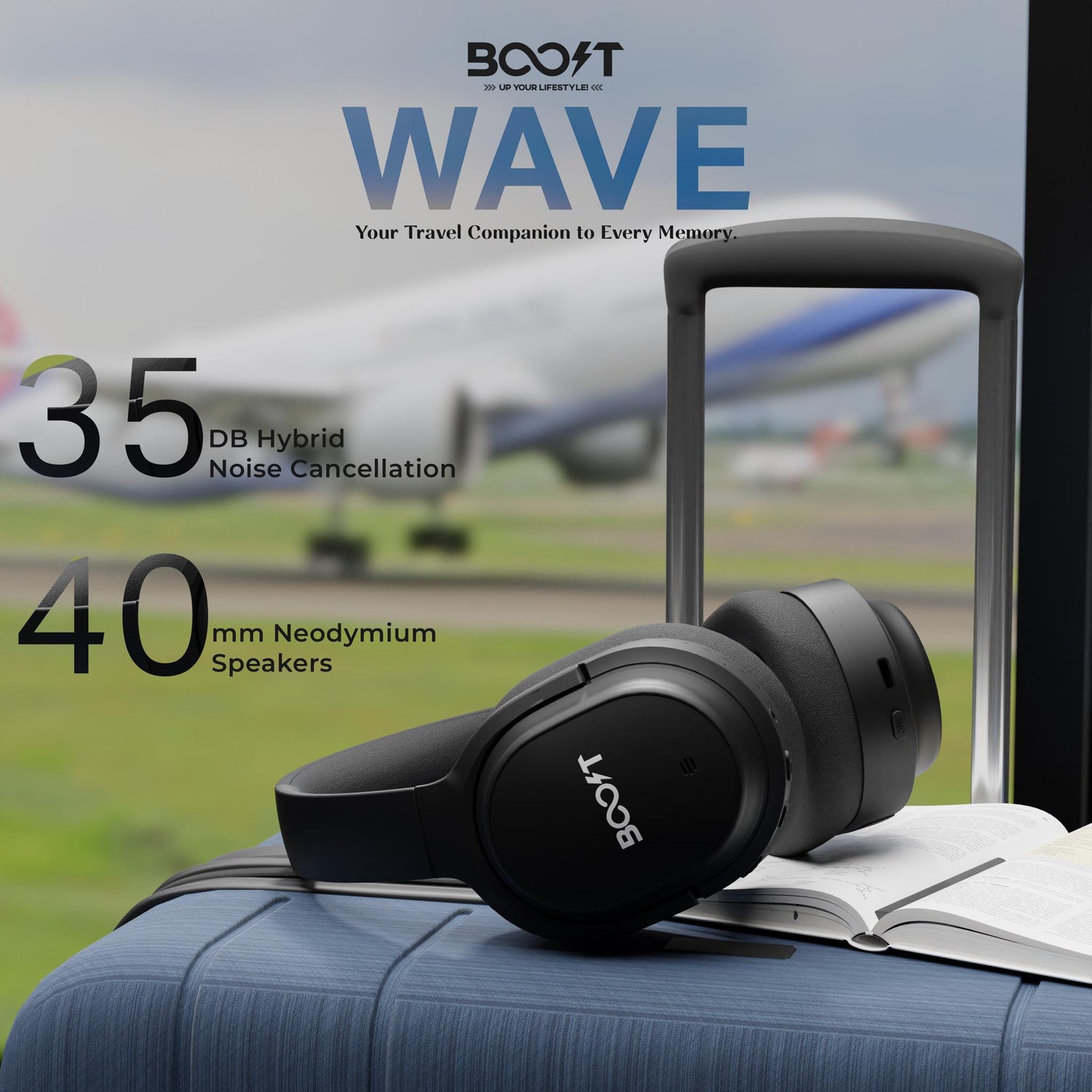 Boost Wave— Pakistan’s First Headset with 80Hours Playtime