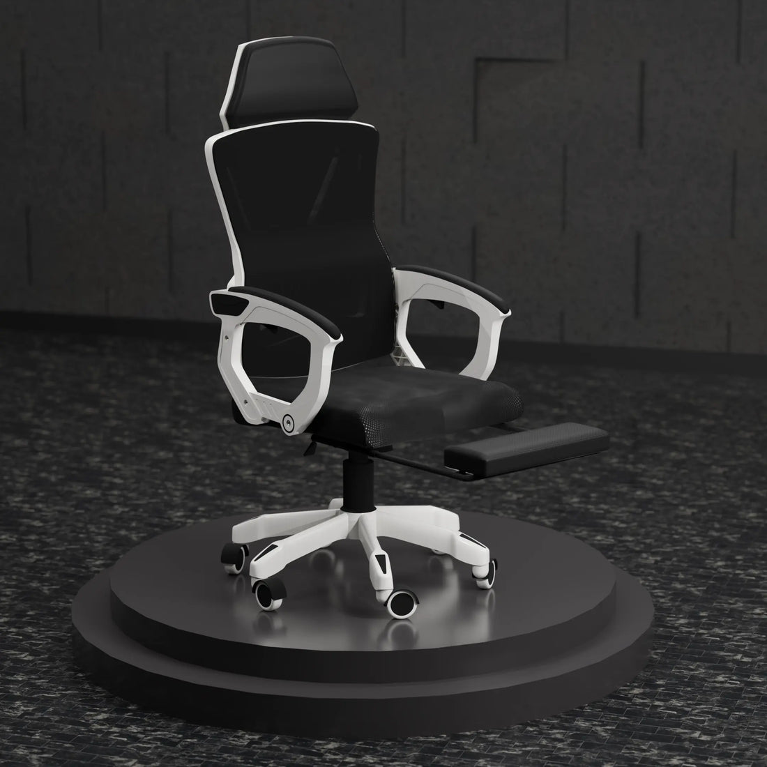 Boost Comfort Ergonomic Chair with Footrest — main product image
