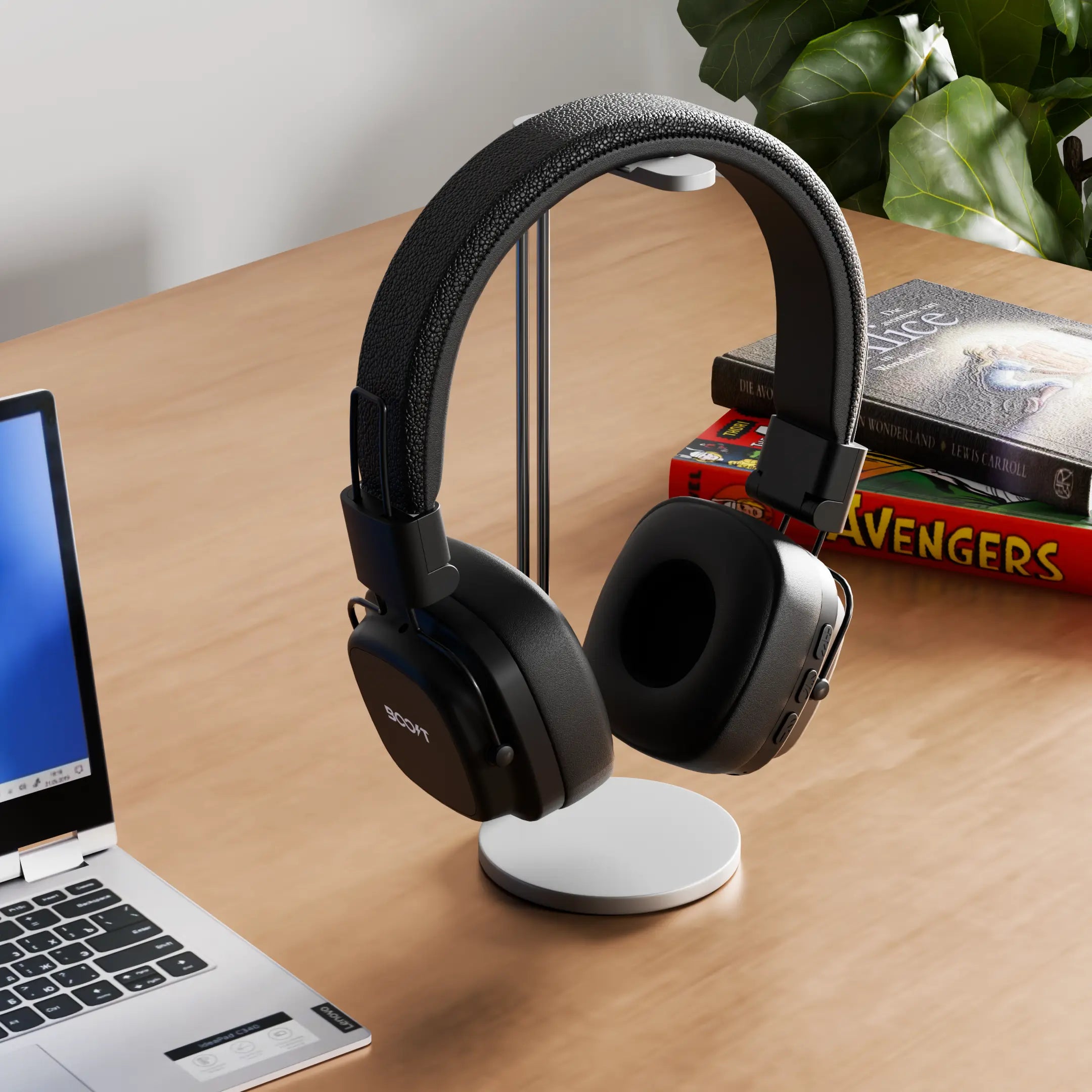 Harmony Retro Wireless Headset - Black