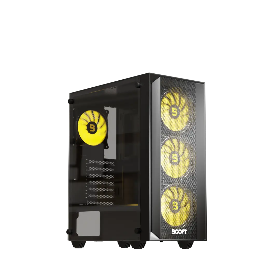 Boost Enclosure Pro Series P200 with 4 ARGB Fans