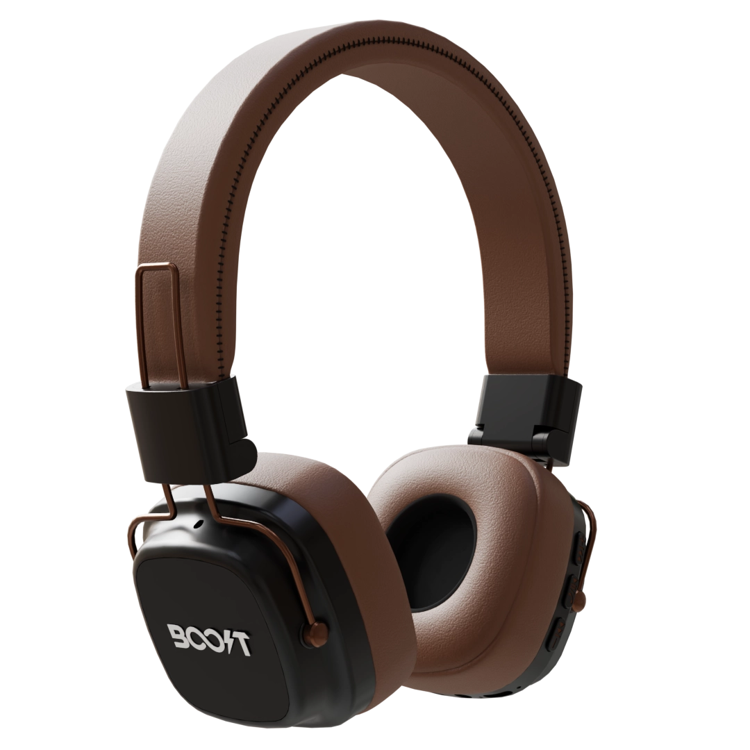 Harmony Retro Wireless Headset - Brown