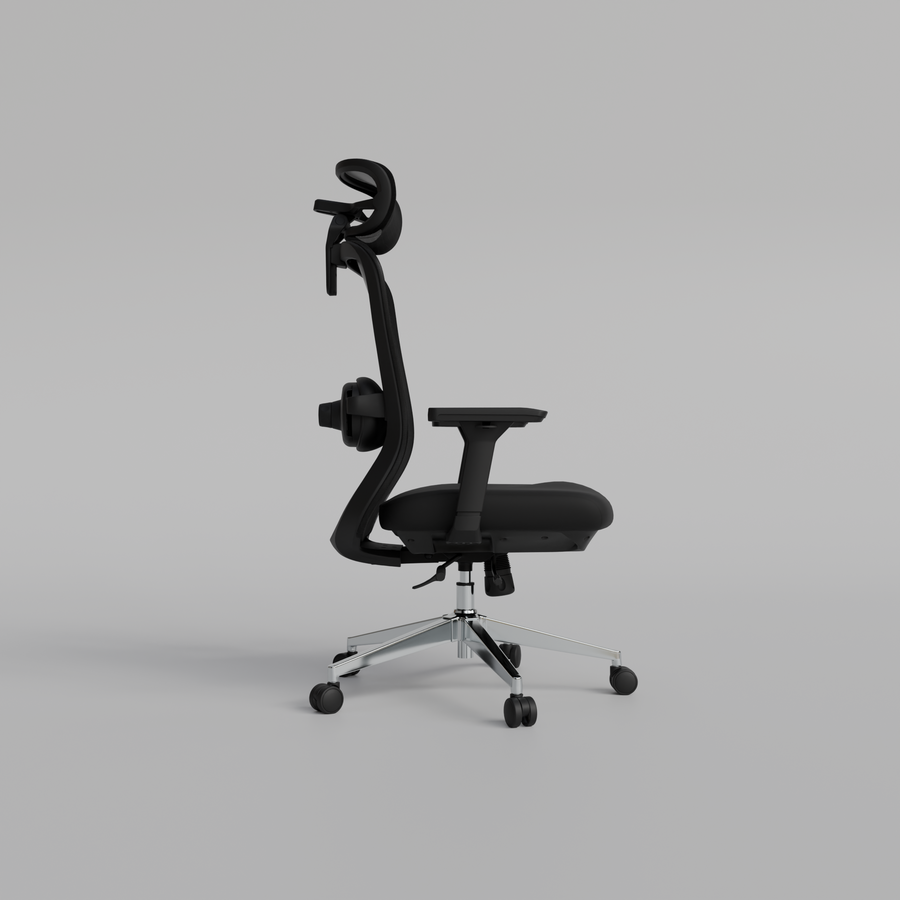 Kinetic Ergonomic Mesh Chair with Electric Massager
