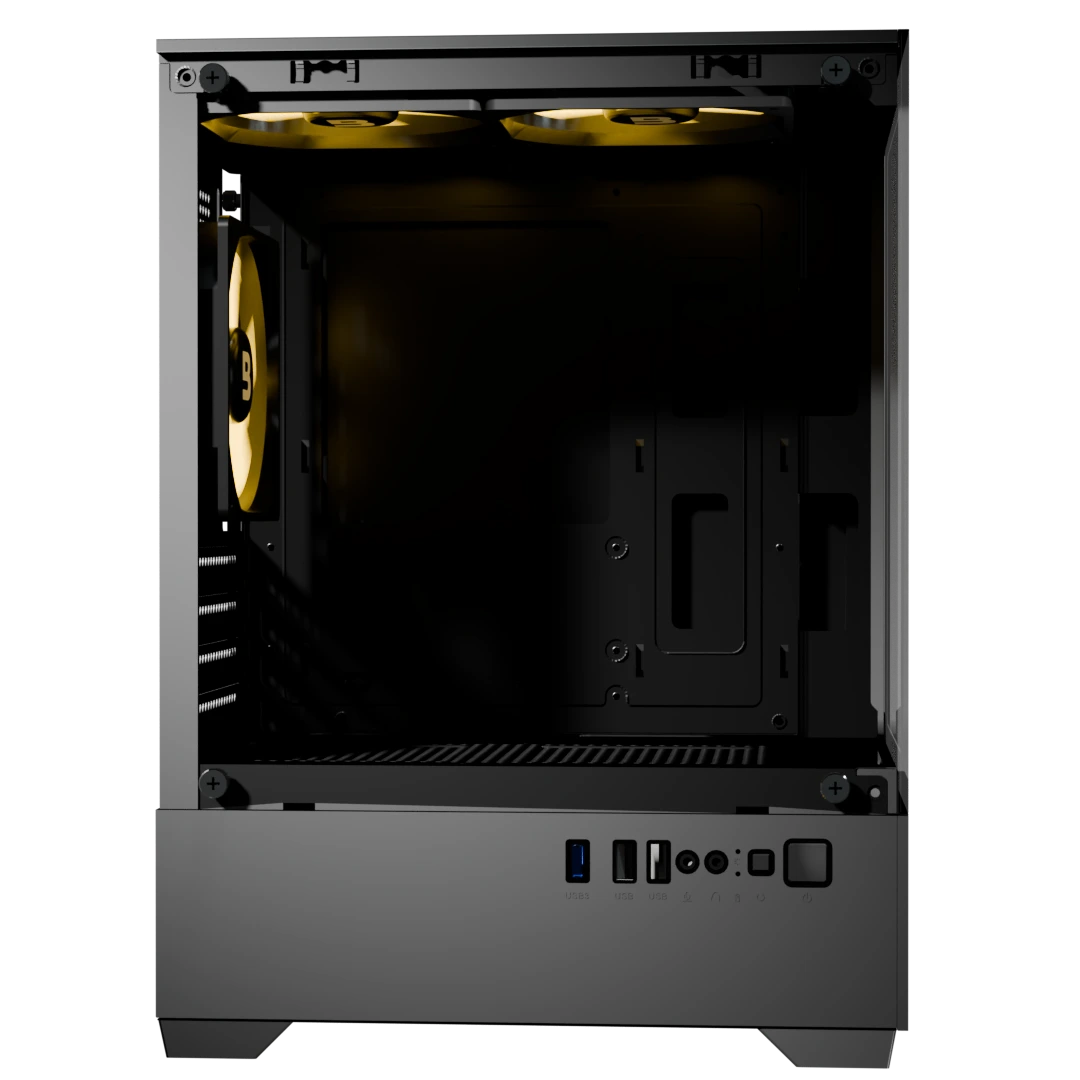 Boost Enclosure Essential Series E100 with 3 ARGB Fans