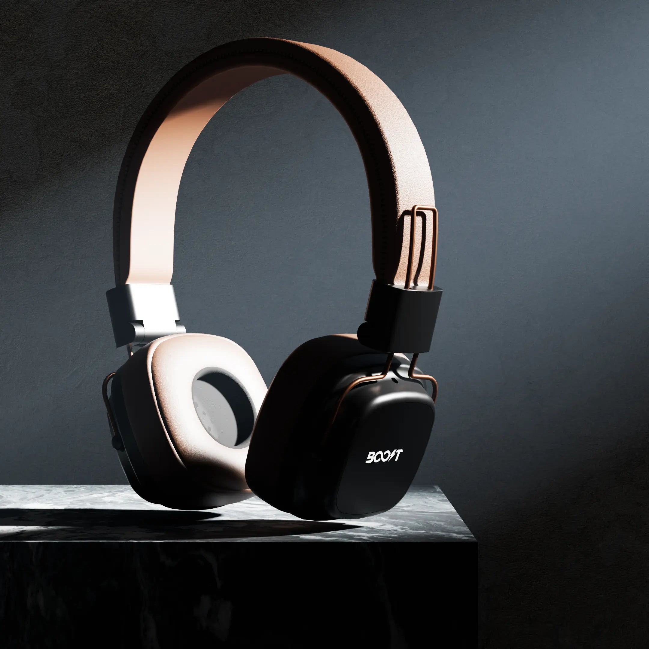 Harmony Retro Wireless Headset - Brown