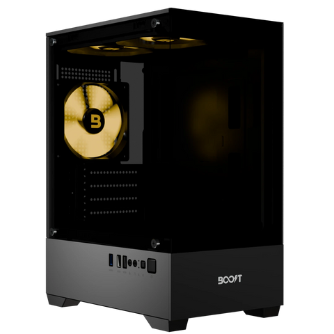 Boost Enclosure Essential Series E100 with 3 ARGB Fans