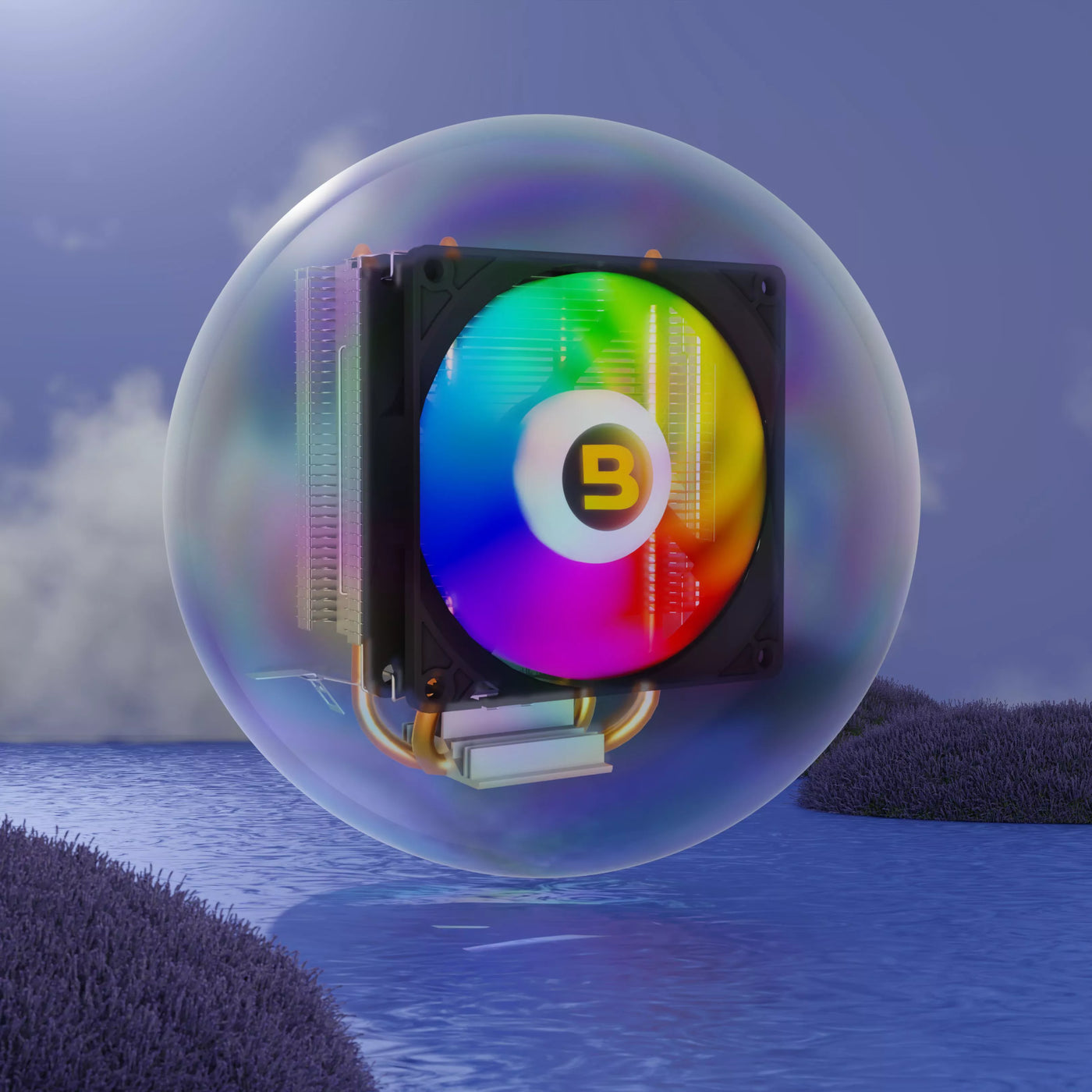 Arctic RGB CPU Cooler product media