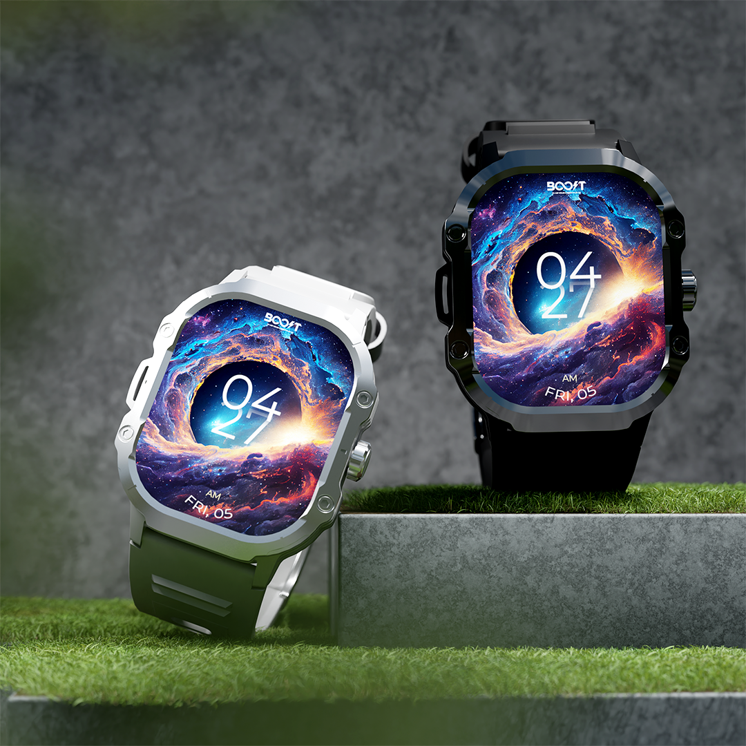 Boost Cosmic Smart Watch 100 Sports Modes AMOLED Display