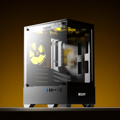 Boost Enclosure Essential Series E100 with 3 ARGB Fans — main product image
