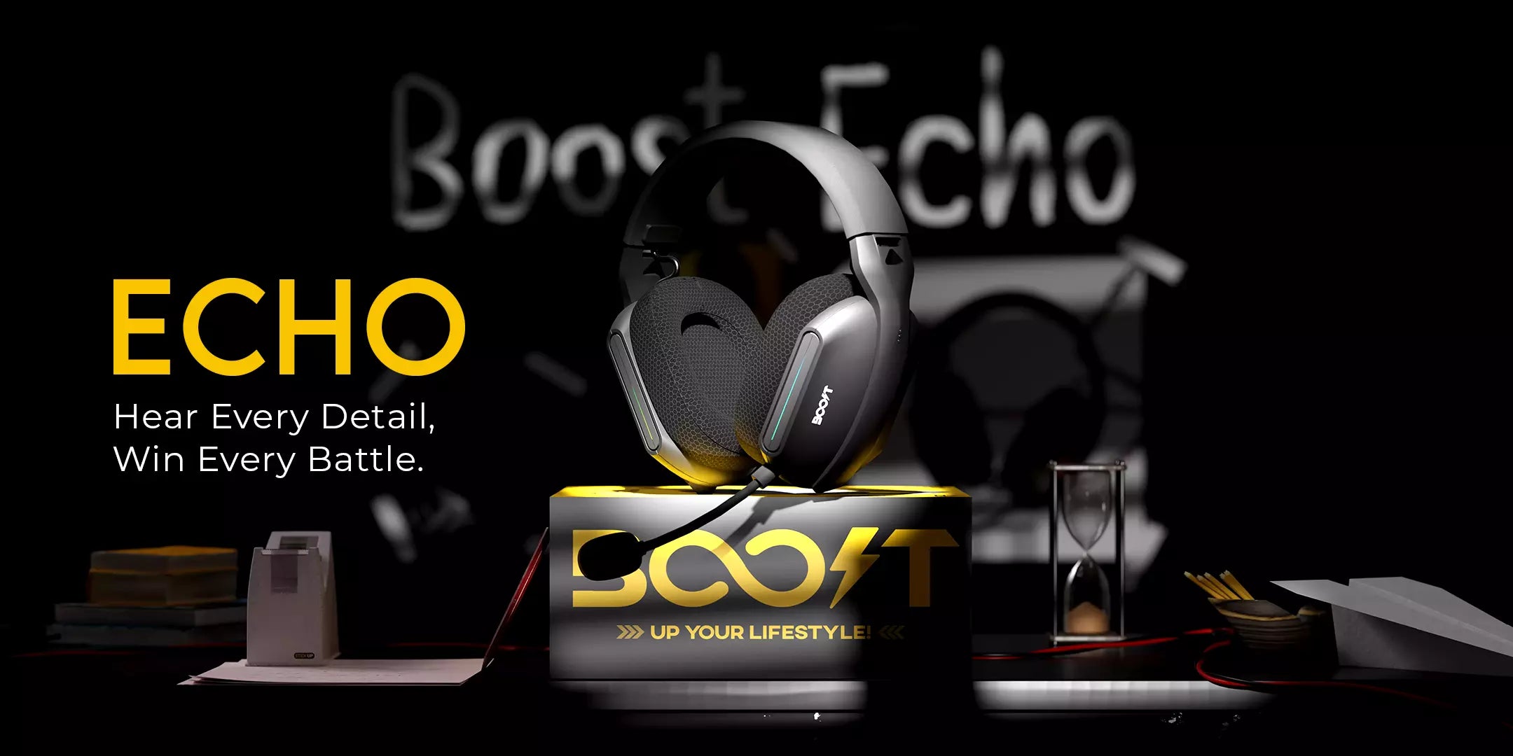 Echo Gaming Headphone Banner | Boost Lifestyle