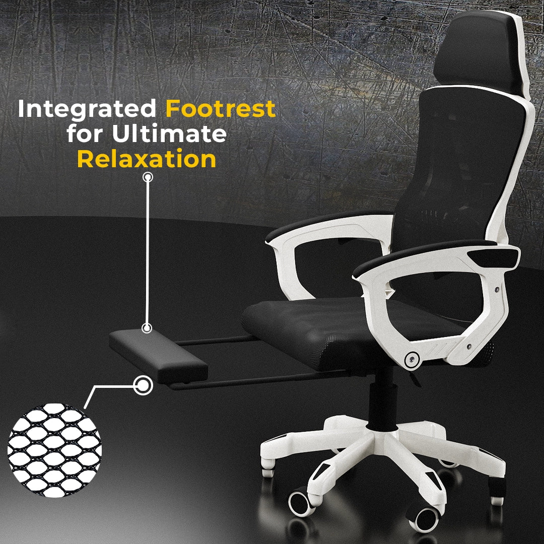 Boost Comfort Ergonomic Chair with Footrest
