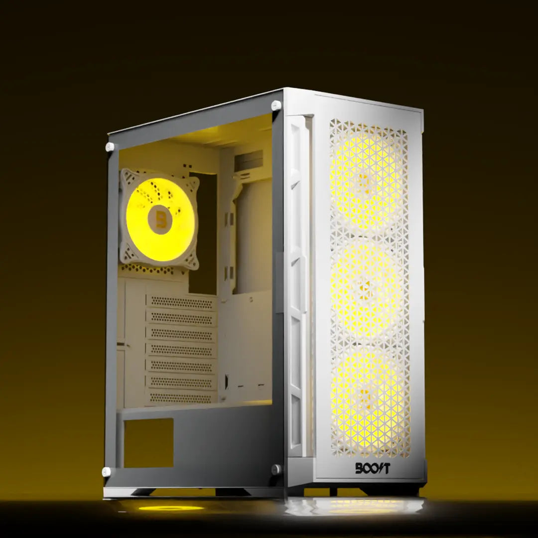 Boost Enclosure Pro Series P300 with 4 ARGB Fans