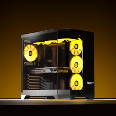 Boost Enclosure Elite Series X100 with 7 ARGB Fans