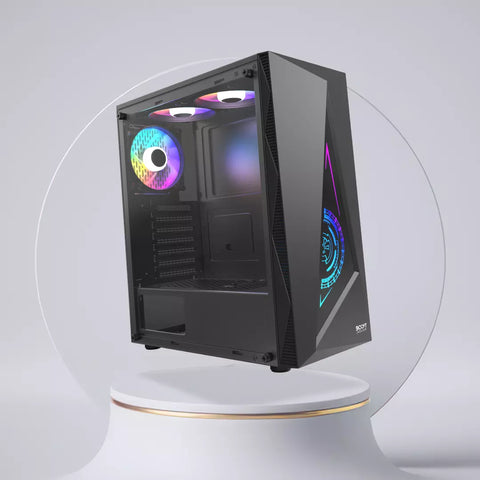 Boost Jaguar PC Case With 3 RGB Fans