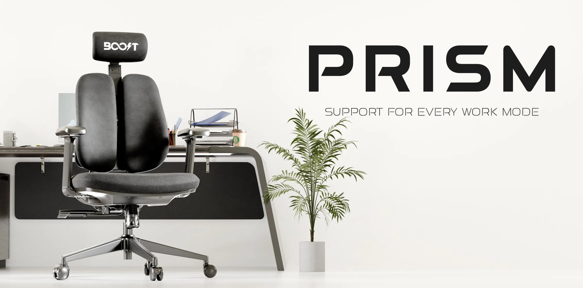 Prism ergonomic chair — Support for every work mode.