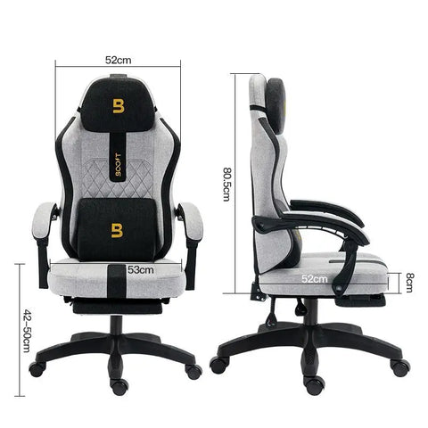 Boost Surge Pro Ergonomic Chair with Footrest