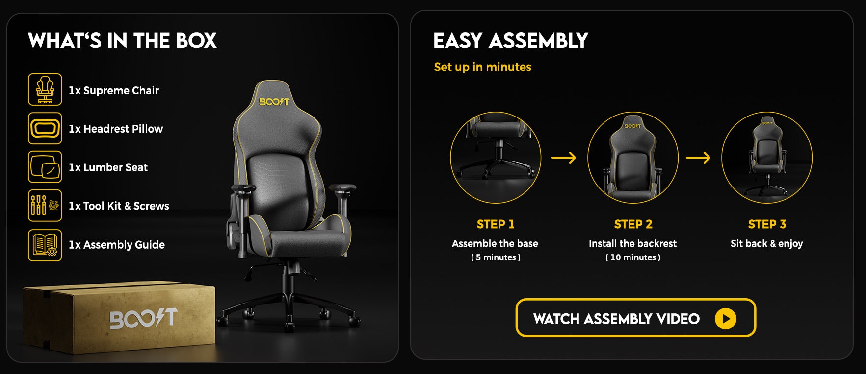 Supreme Ergonomic Chair fit and product guide 2