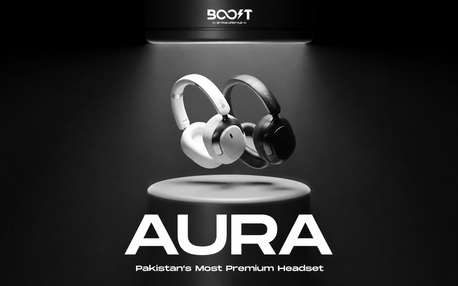 Aura Wireless ANC Headset hero banner