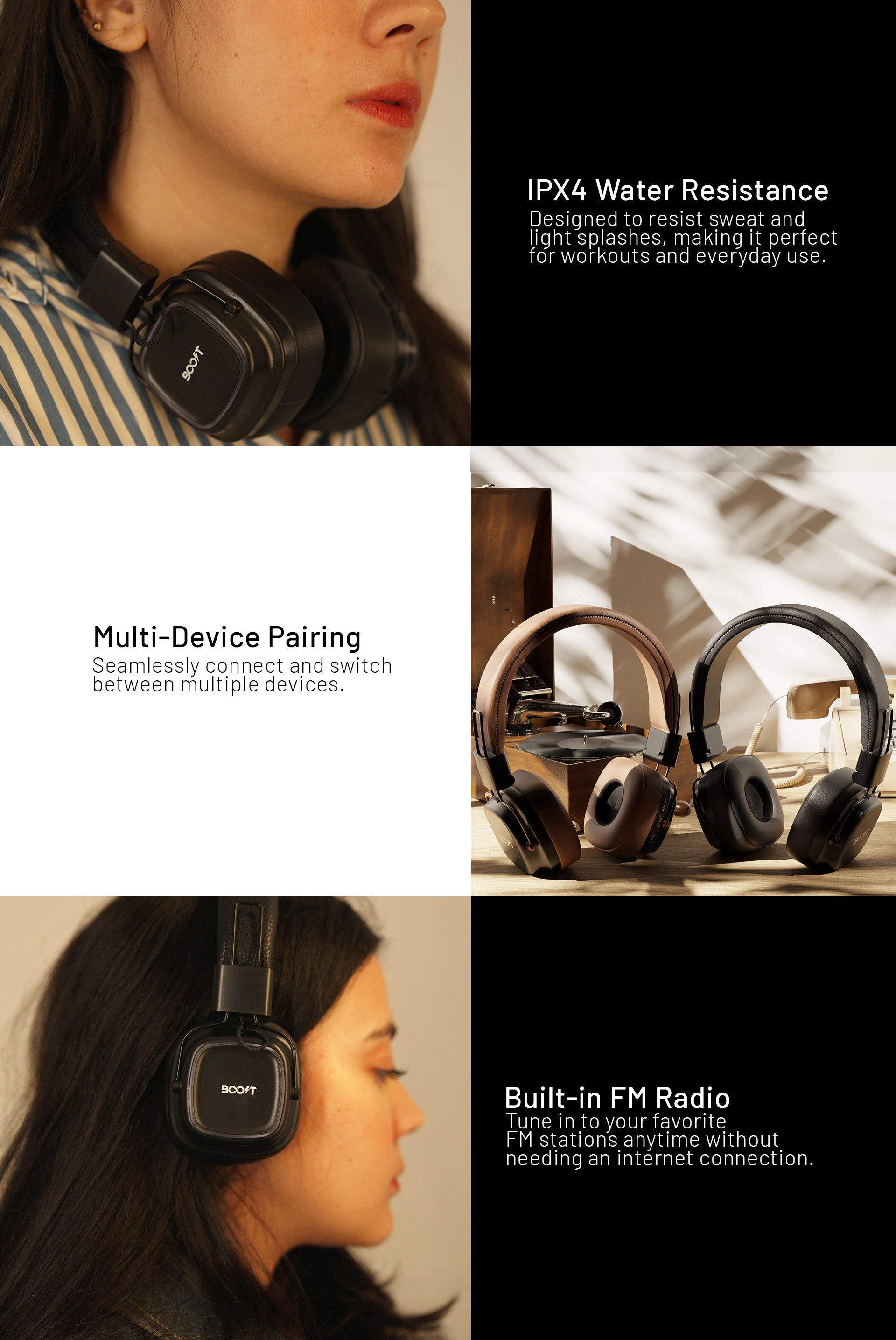 Harmony Retro Wireless Headset Quick Product Highlights 2