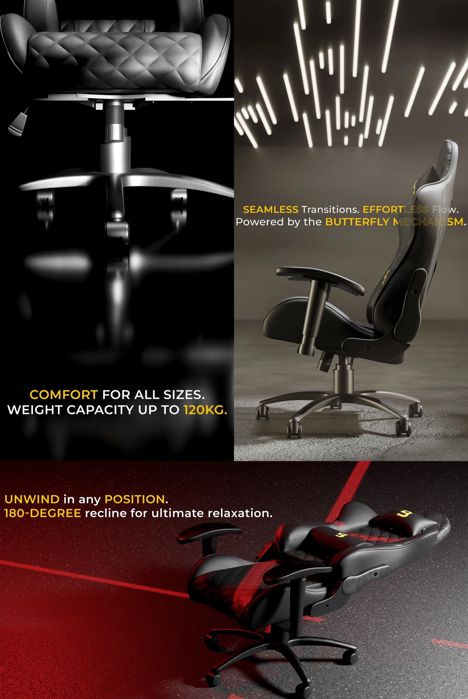 Synergy Gaming Chair Quick Product Highlights 2