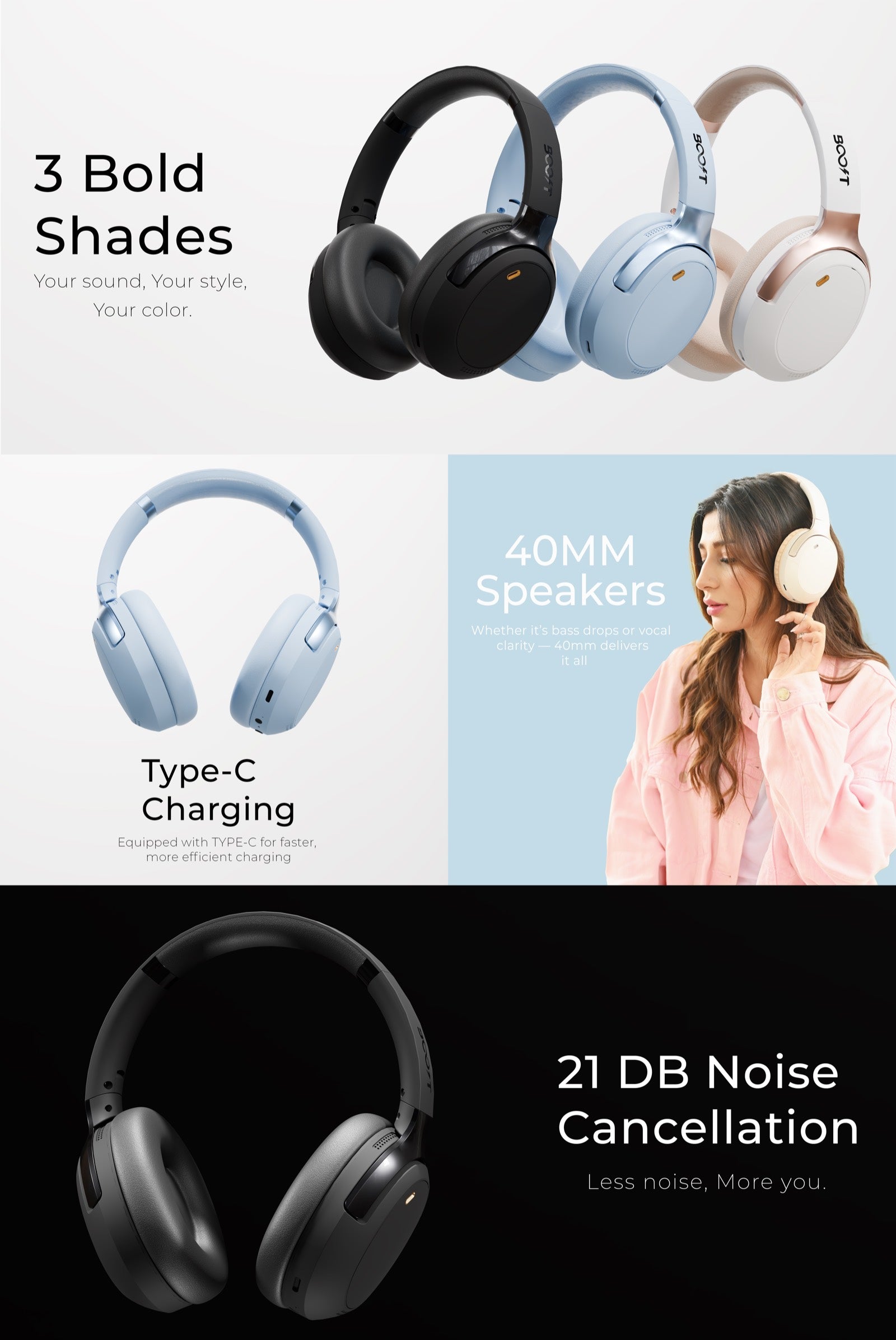 Beat Wireless ANC Headset Quick Product Highlights 2